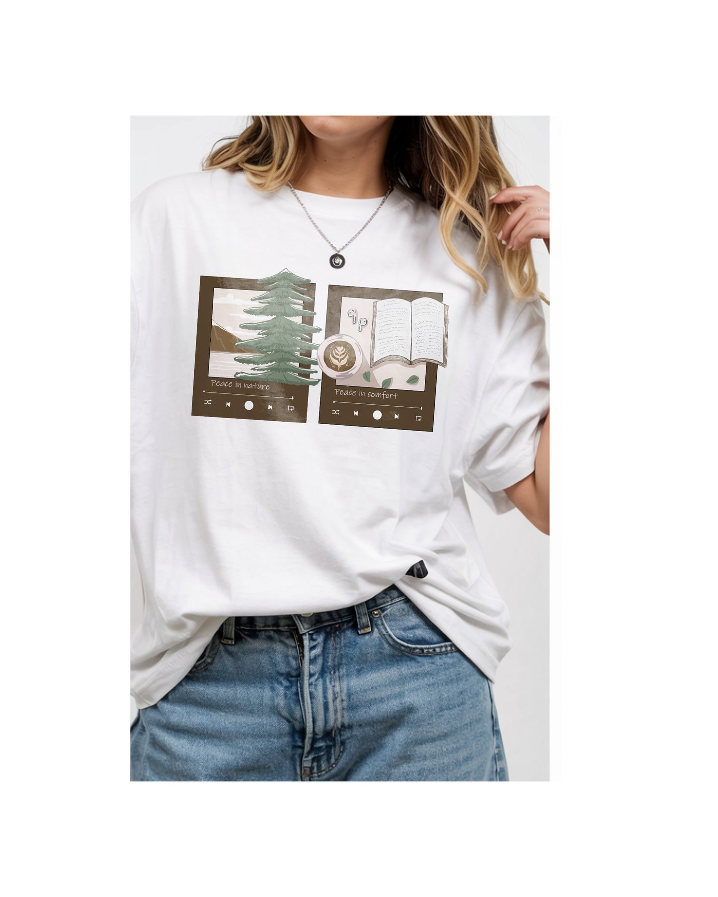 In Between Unisex Oversized T-Shirt