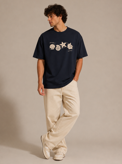 By the Shore Oversized Unisex T-Shirt